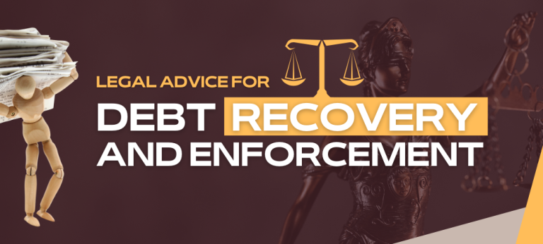 Legal Advice for Debt Recovery and Enforcement